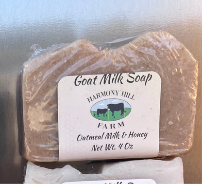 Goat Milk Soap with Honey and Oatmeal